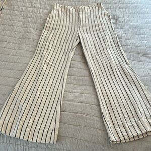Free People cotton linen summer trouser